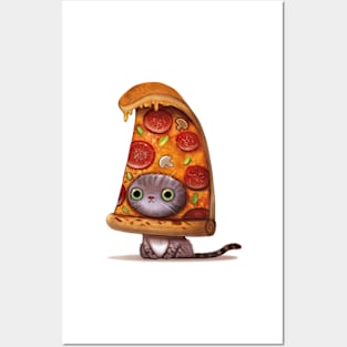 Pizza Cat Posters and Art